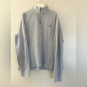 Polo by Ralph Lauren Gray Zip-Up Sweater
